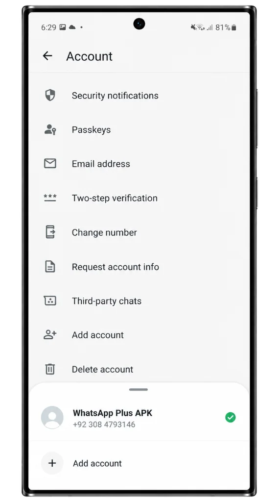 Dual Account WhatsApp Plus