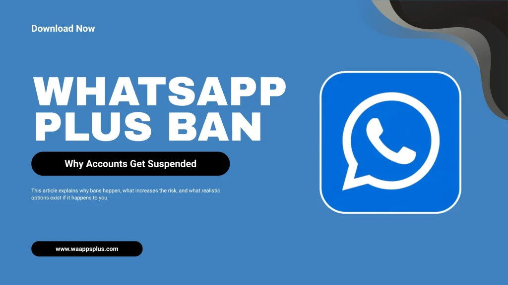 WhatsApp Plus Ban
