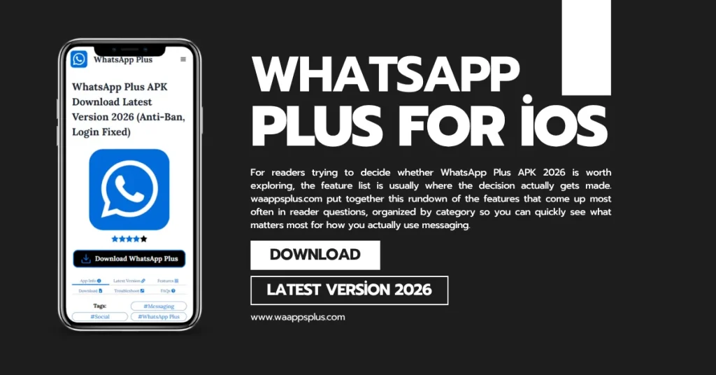 WhatsApp Plus for iOS